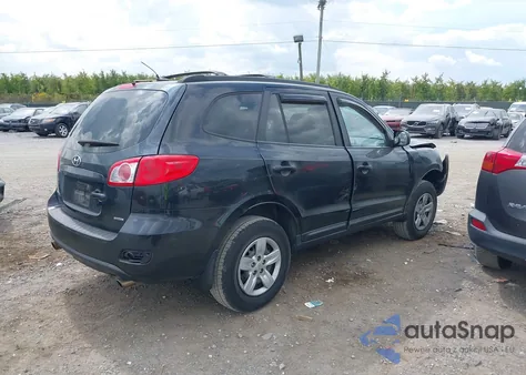 2009 Hyundai Santa Fe Gls z USA, uszkodzony, nr VIN 5NMSG73D89H313533